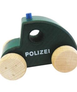 Holzauto Käfer Polizei - 3-Photo